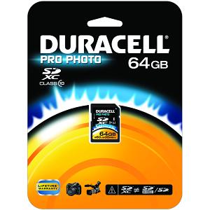 Tarjeta Duracell SDXC UHS-1 Clase 10 de 64 GB