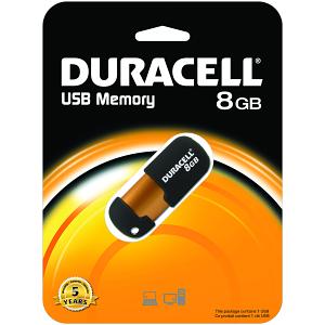Pen Drive Duracell sin tapa 8GB
