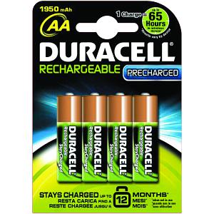Duracell Pre-Charged AA 1950mAh 4 Pack