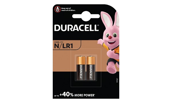 Duracell Seguridad N / LR1 Paquete de 2