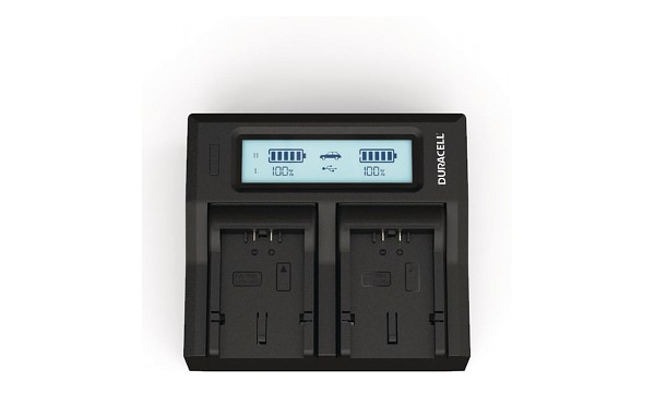 Lumix FZ7EB-K Cargador de batería doble Panasonic CGA-S006