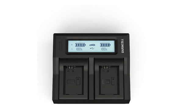 Alpha NEX-3D Cargador de batería doble Sony NPFW50