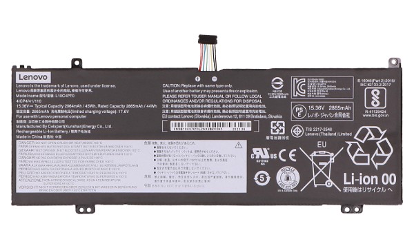 ThinkBook 14s-IWL 20RM Batería (4 Celdas)
