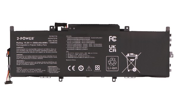 ZenBook UX331UAL-1D Batería (4 Celdas)