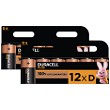 Duracell Plus Power tipo D (paquete de 12)