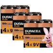 Duracell Plus Power 9V PP3 Paquete de 12