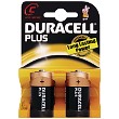 Duracell Plus C Size 2 Pack
