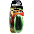 Mini Cargador de Duracell verde + 2 pilas AA