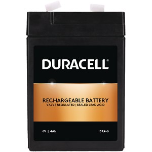 Batería de Seguridad Duracell 6V 4Ah VRLA