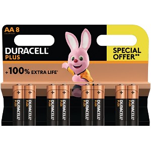 Duracell Plus Power AA 8PK Oferta especial