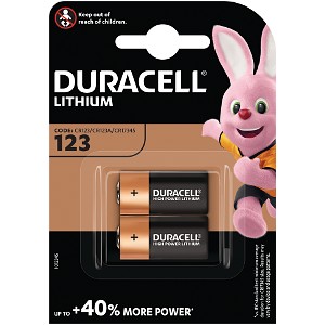 Batería de litio 123A 3V - paquete de 2