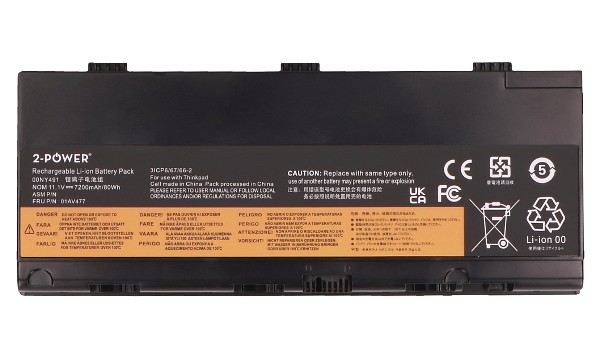 5B10W13952 Batería (6 Celdas)